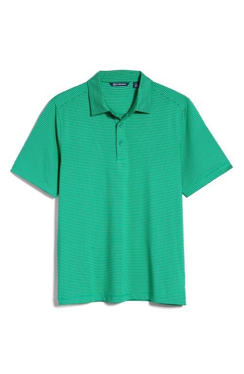 Cutter  Buck Big  Tall Forge Polo Pencil Stripe Performance Stretch Short Product Image