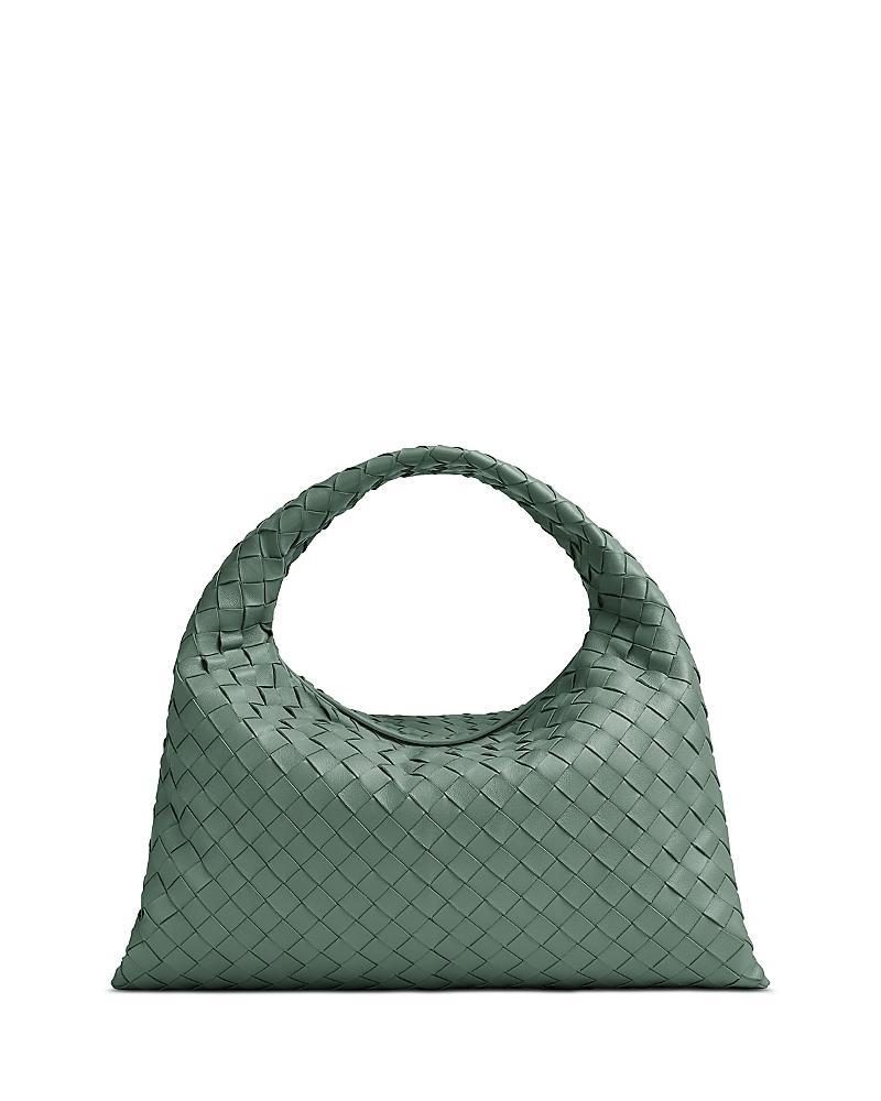 Womens Small Hop Intrecciato Leather Hobo Bag Product Image