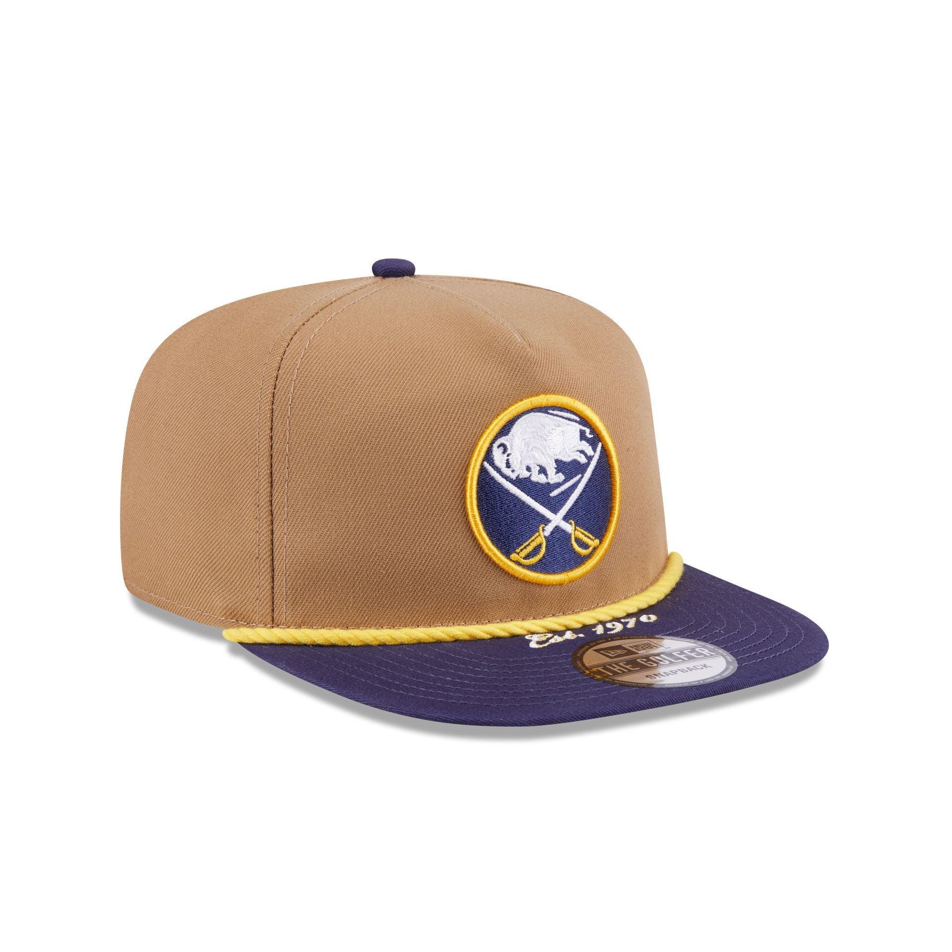 Buffalo Sabres Khaki Rope Golfer Hat Male Product Image