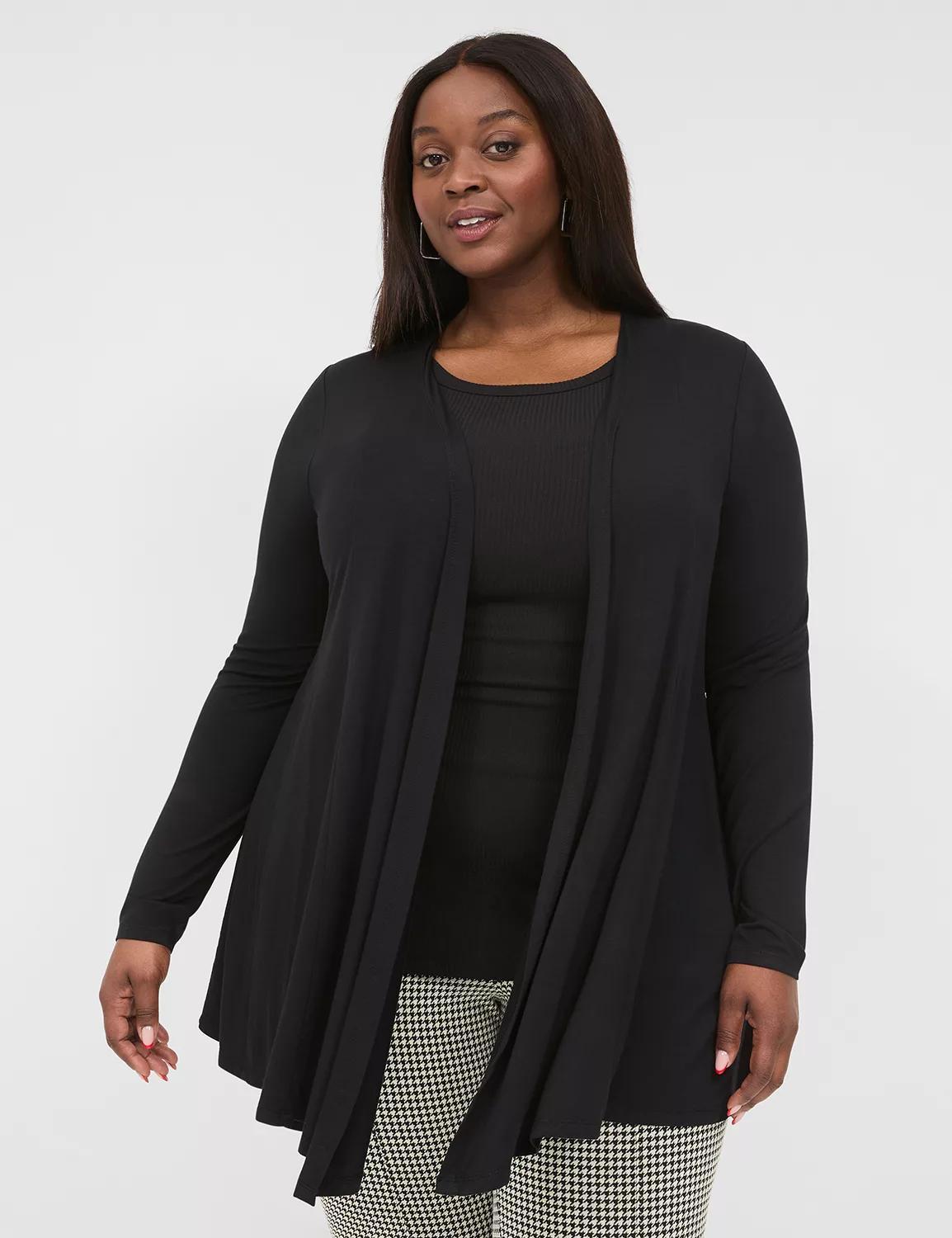 Open-Front Fit & Flare Overpiece Product Image