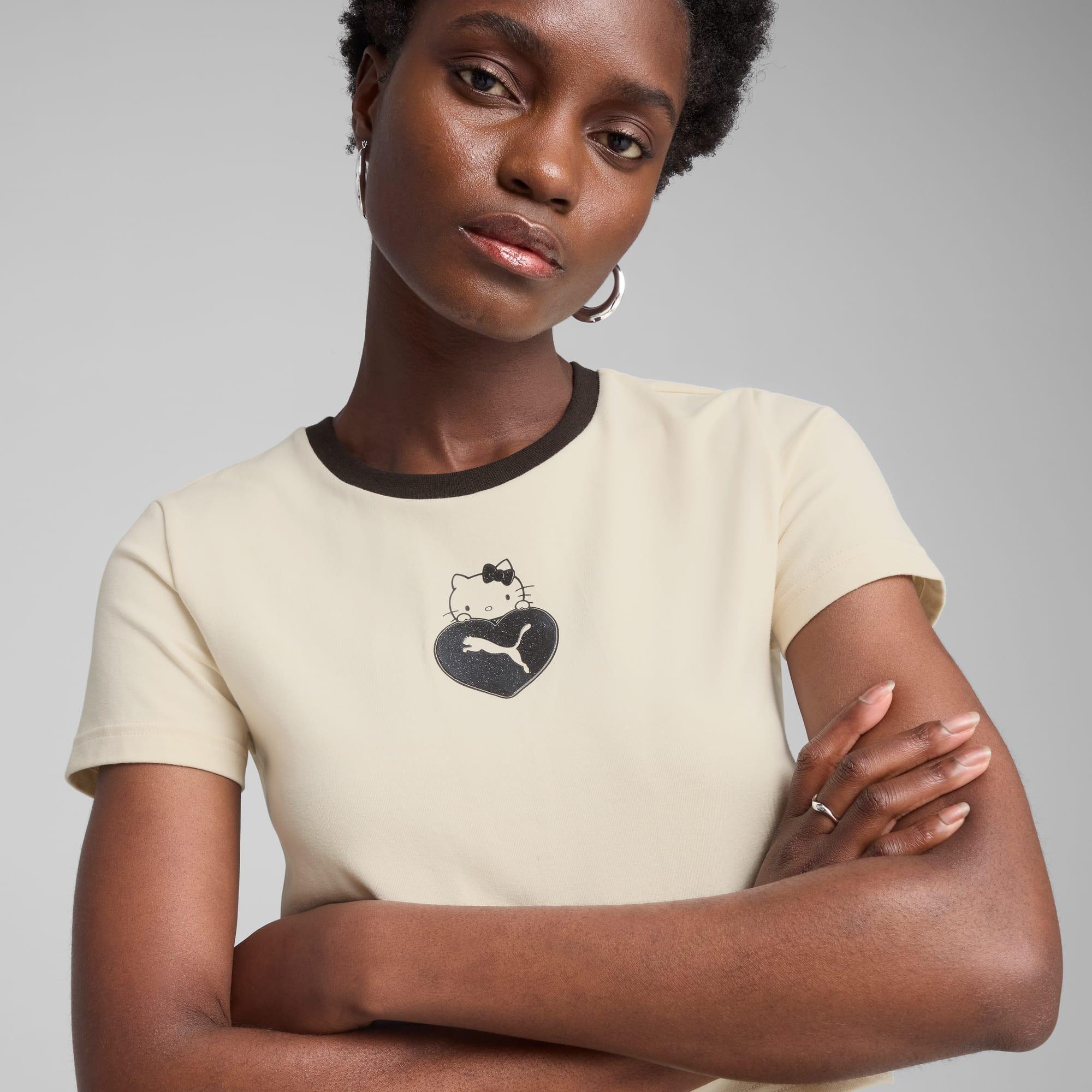 PUMA x HELLO KITTY® AND FRIENDS Women's Graphic Baby Tee Product Image