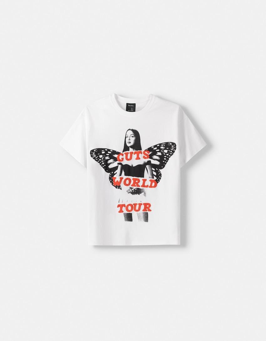 Short sleeve Olivia Rodrigo T-shirt Product Image