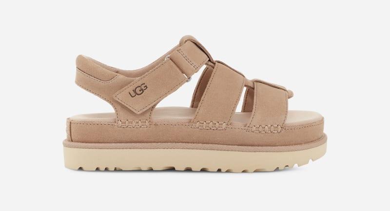 UGG Goldenstar Suede Strap Platform Sandals Product Image