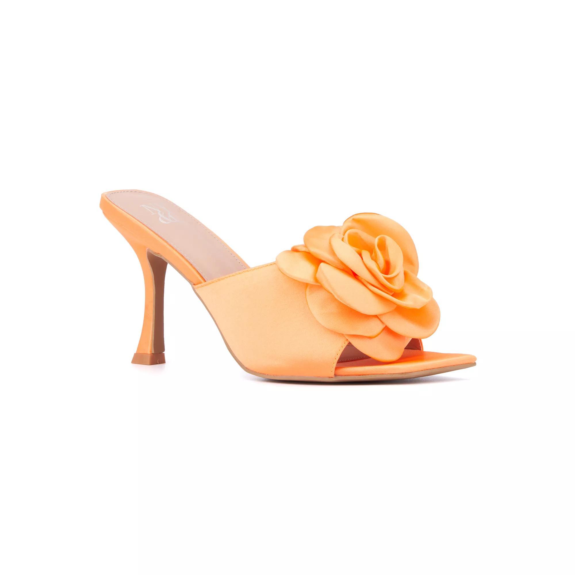 New York & Company Womens Gardenia Slide Heels Product Image