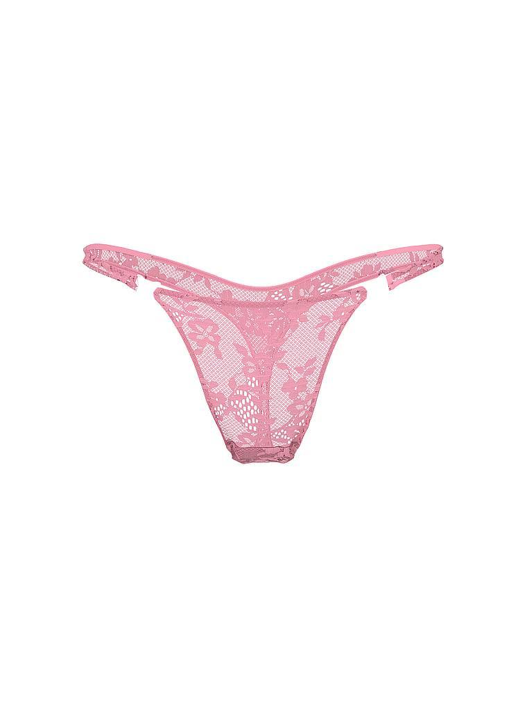 Twinkle Butterfly Lace Thong Panty Product Image
