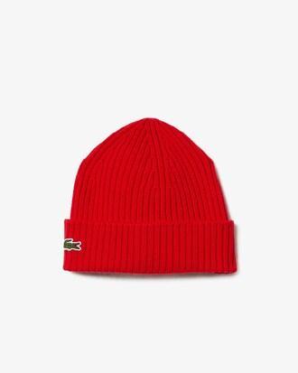 Rib Knit Brushed Wool Beanie Product Image