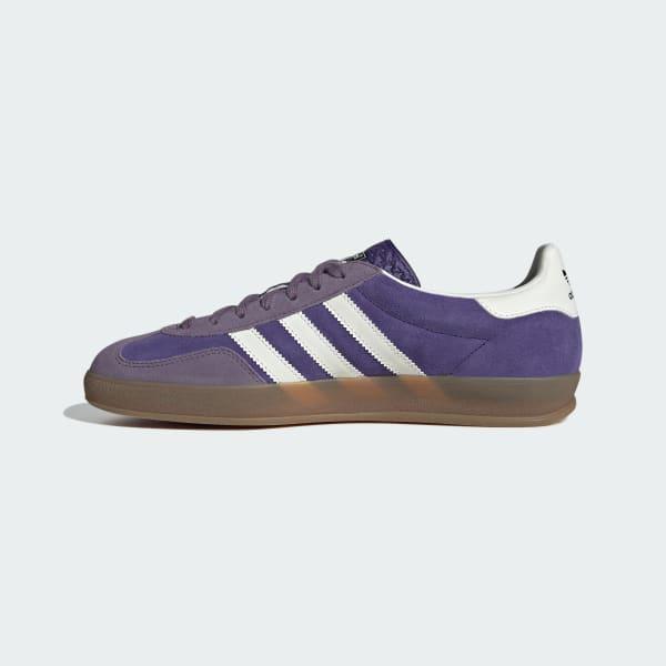 adidas Gazelle Indoor Shoes Collegiate Purple 4 Mens Product Image