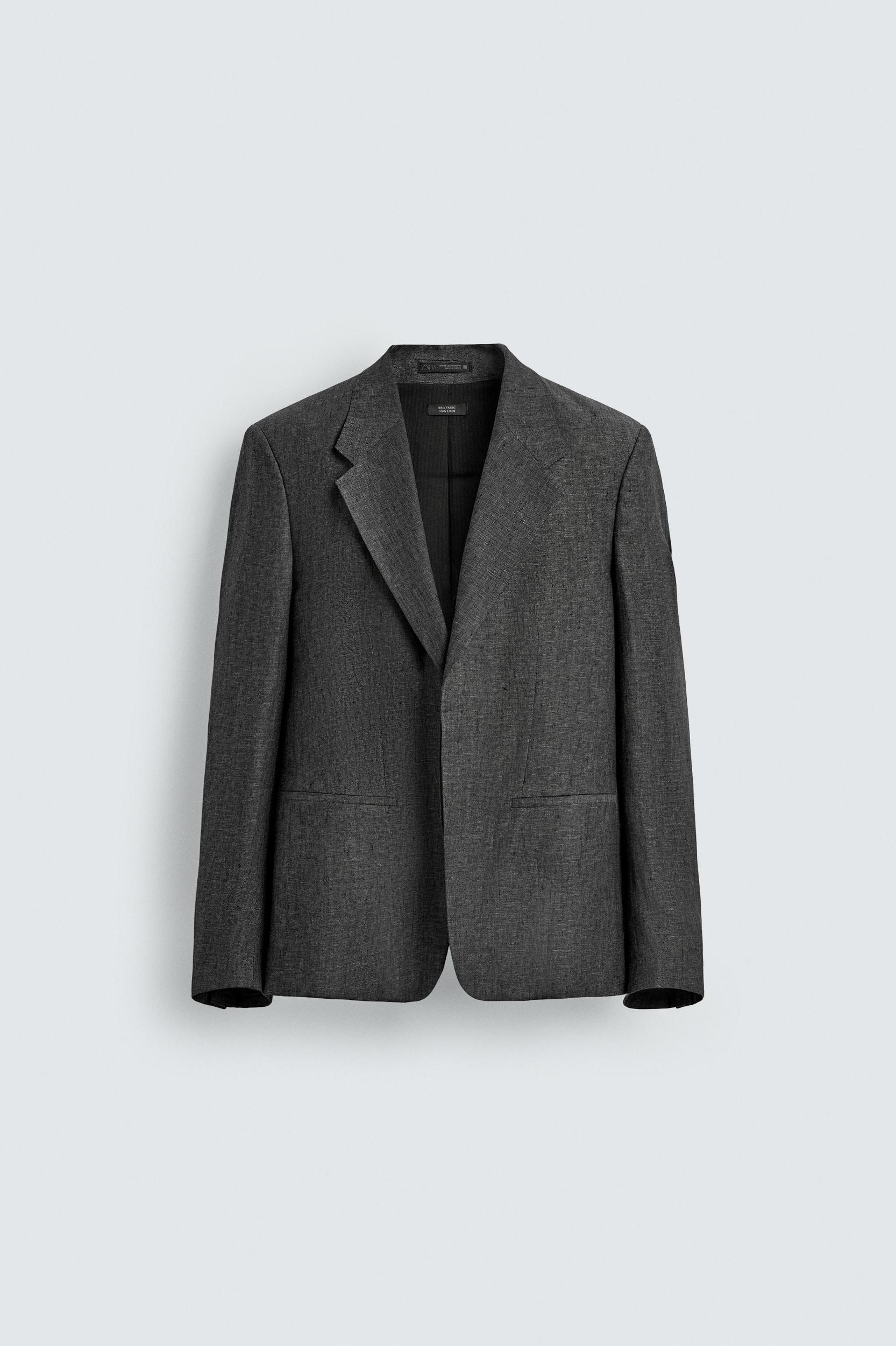 100% LINEN SUIT BLAZER Product Image