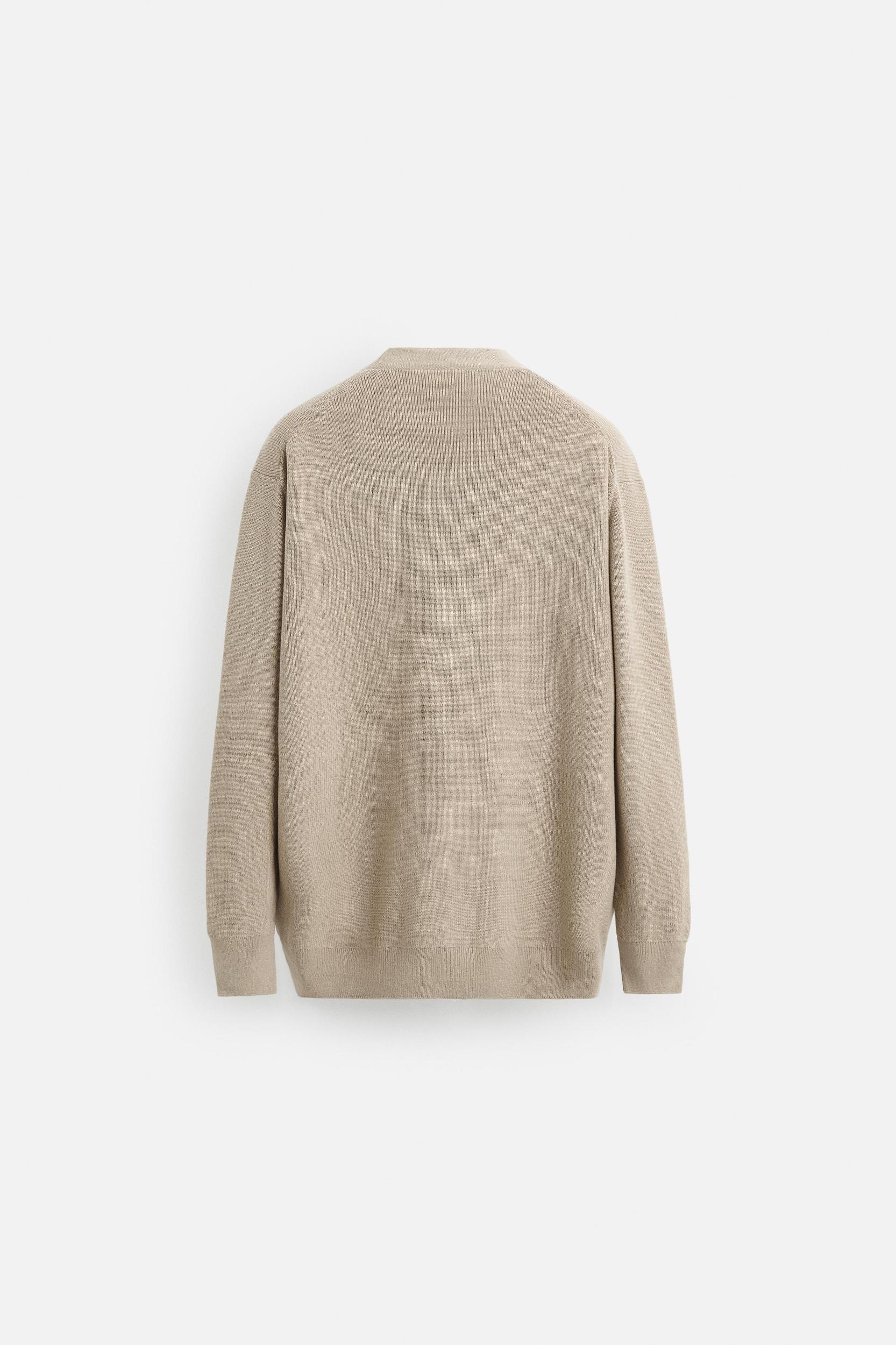 COTTON BLEND CARDIGAN Product Image