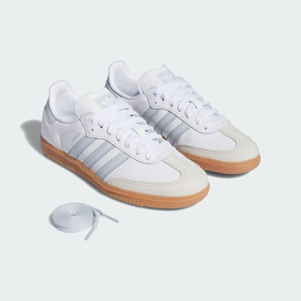 adidas Samba OG Sneaker in Cream White/silver/Sand at Nordstrom, Size 10.5 Women's Product Image