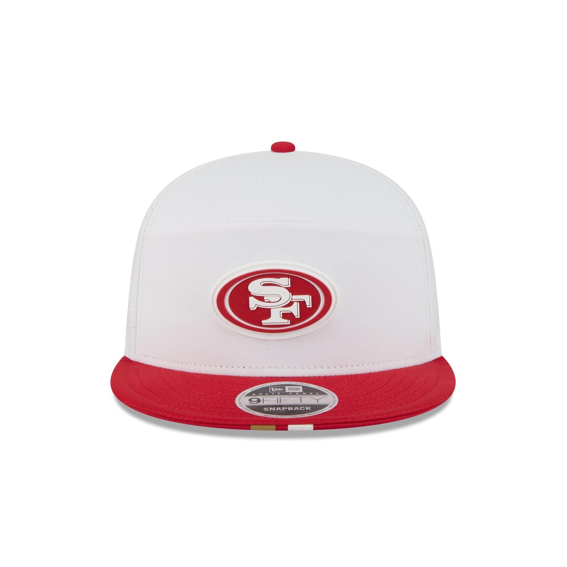 San Francisco 49ers 2025 Training Split Panel 9FIFTY Snapback Hat Male Product Image