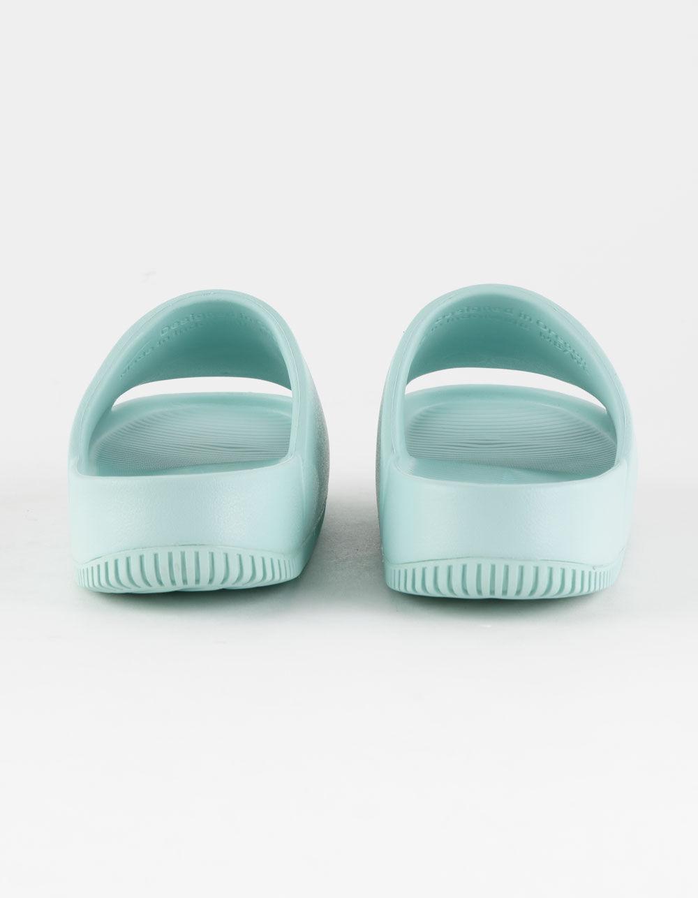 NIKE Calm Womens Slide Sandals - WHITE Product Image