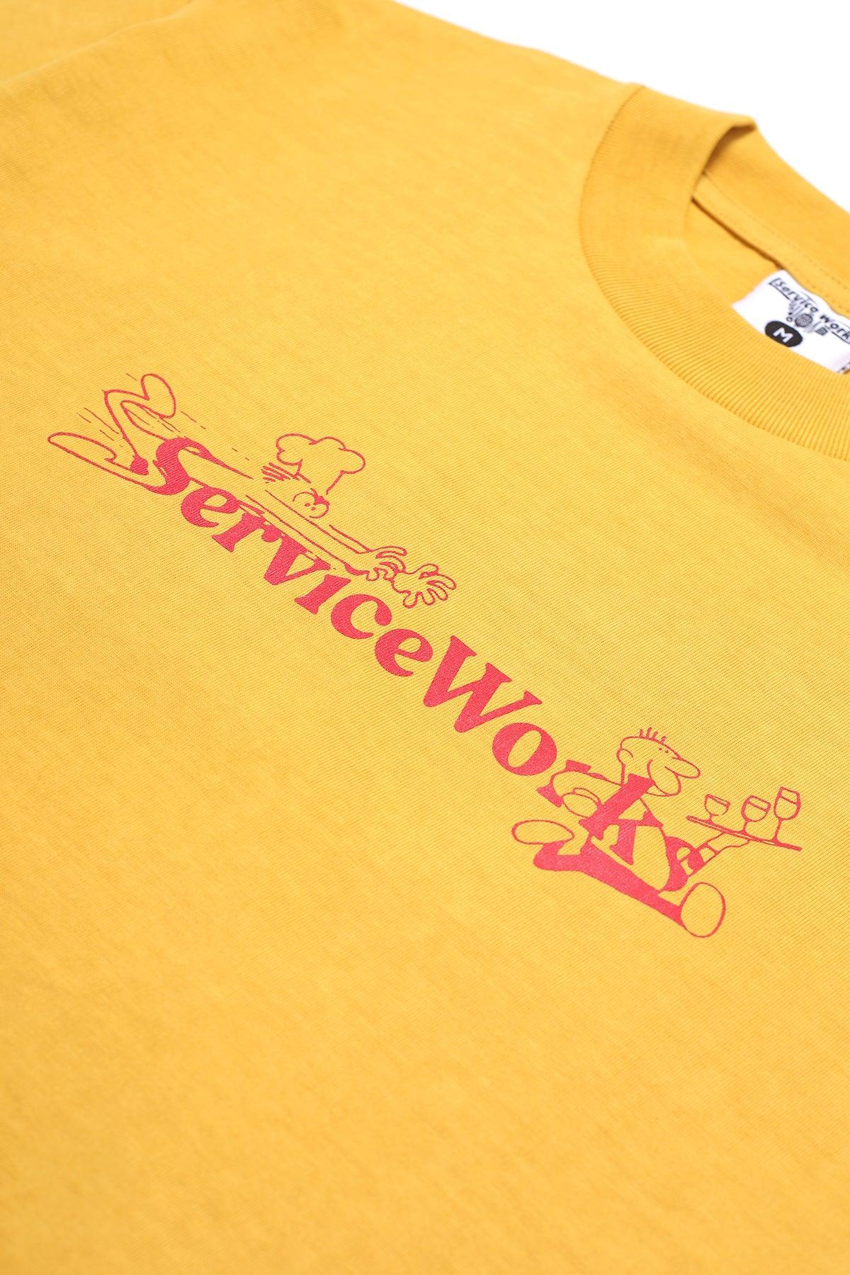 Service Works - Chase Tee - Gold Product Image