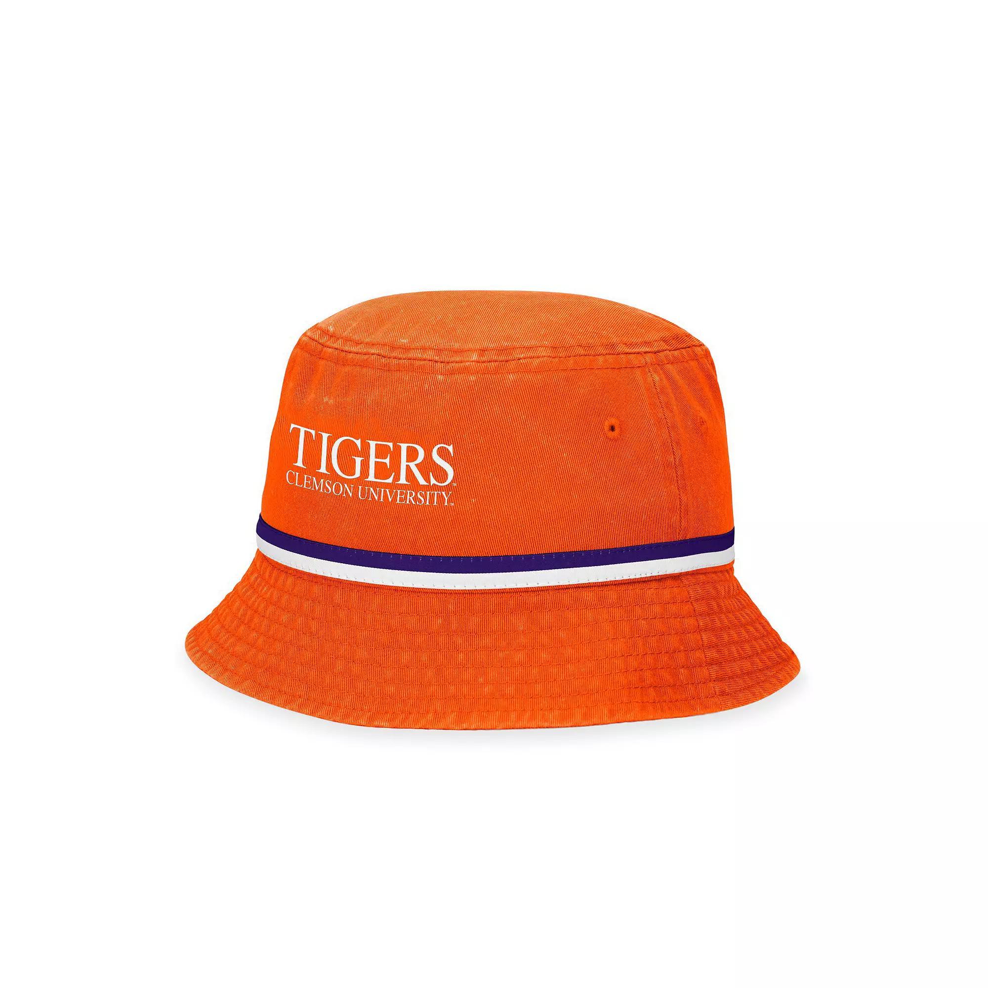 Mens Top of the World Clemson Tigers Ace Bucket Hat Product Image