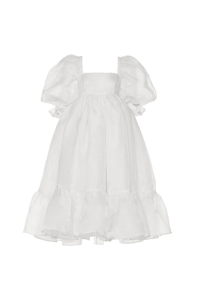 The Ivory French Puff Dress Product Image