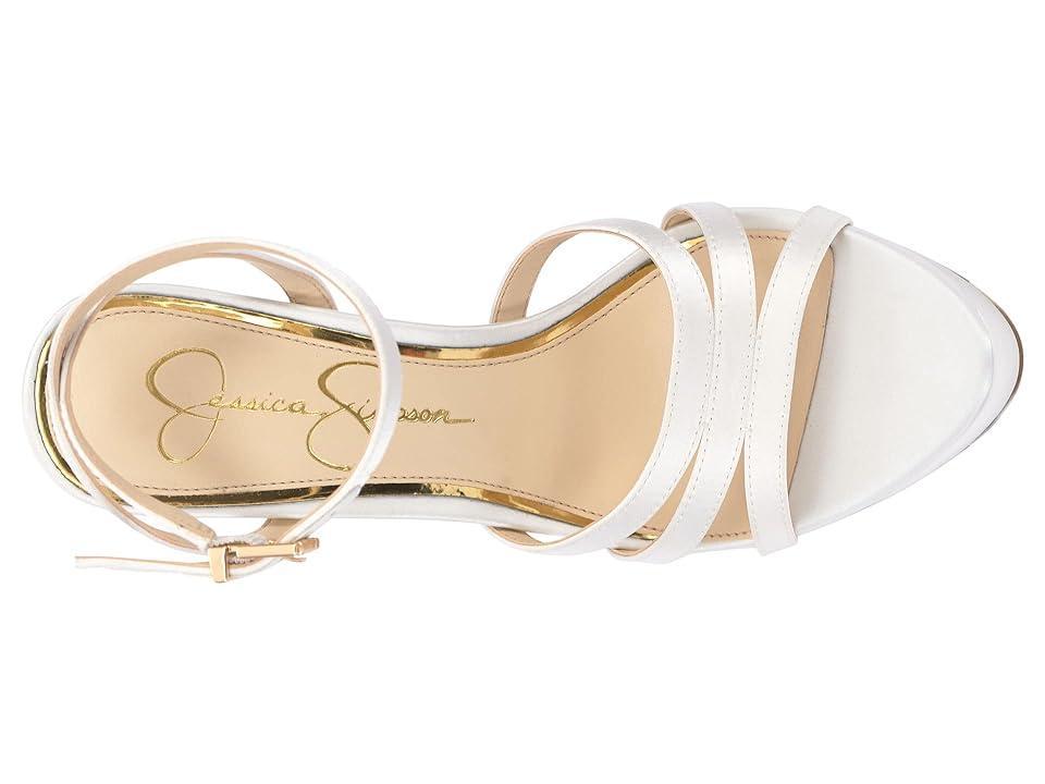 Jessica Simpson Womens Balina Bridal Ankle-Strap Platform Sandals Product Image