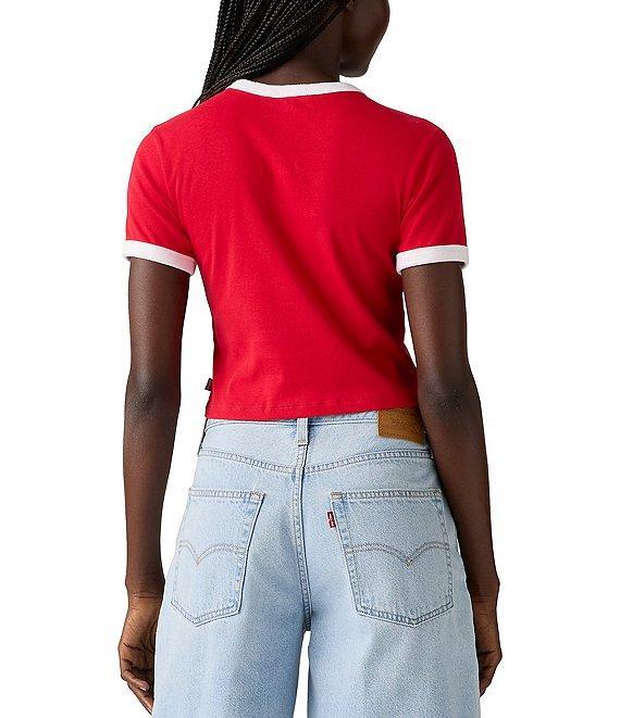 Levi's® Short Sleeve Mini Ringer T-Shirt Product Image
