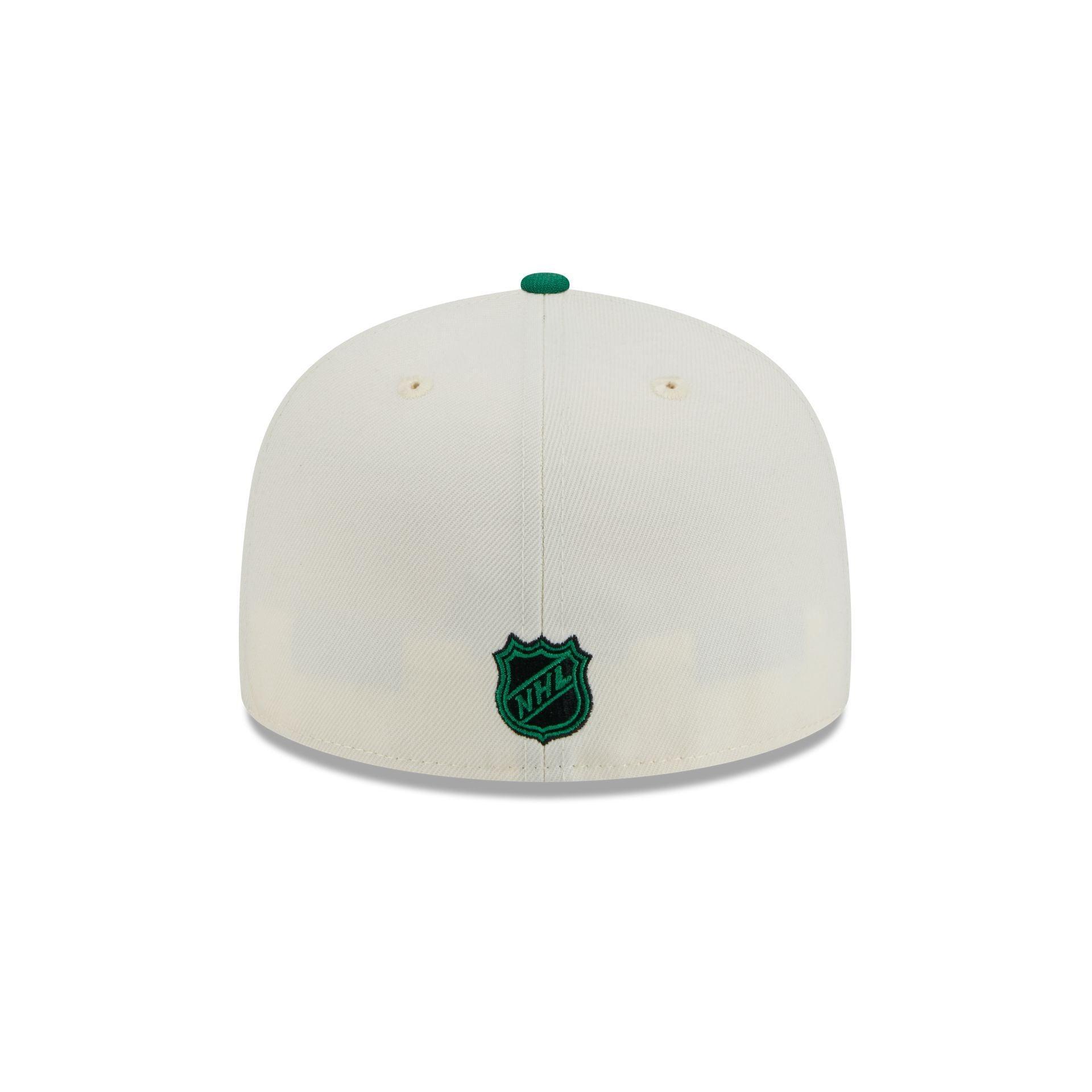 Dallas Stars Chrome White 59FIFTY Fitted Hat Male Product Image