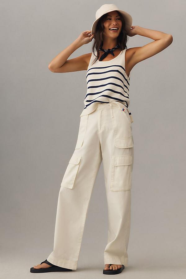 Womens Relaxed Straight-Leg Cargo Pants Product Image