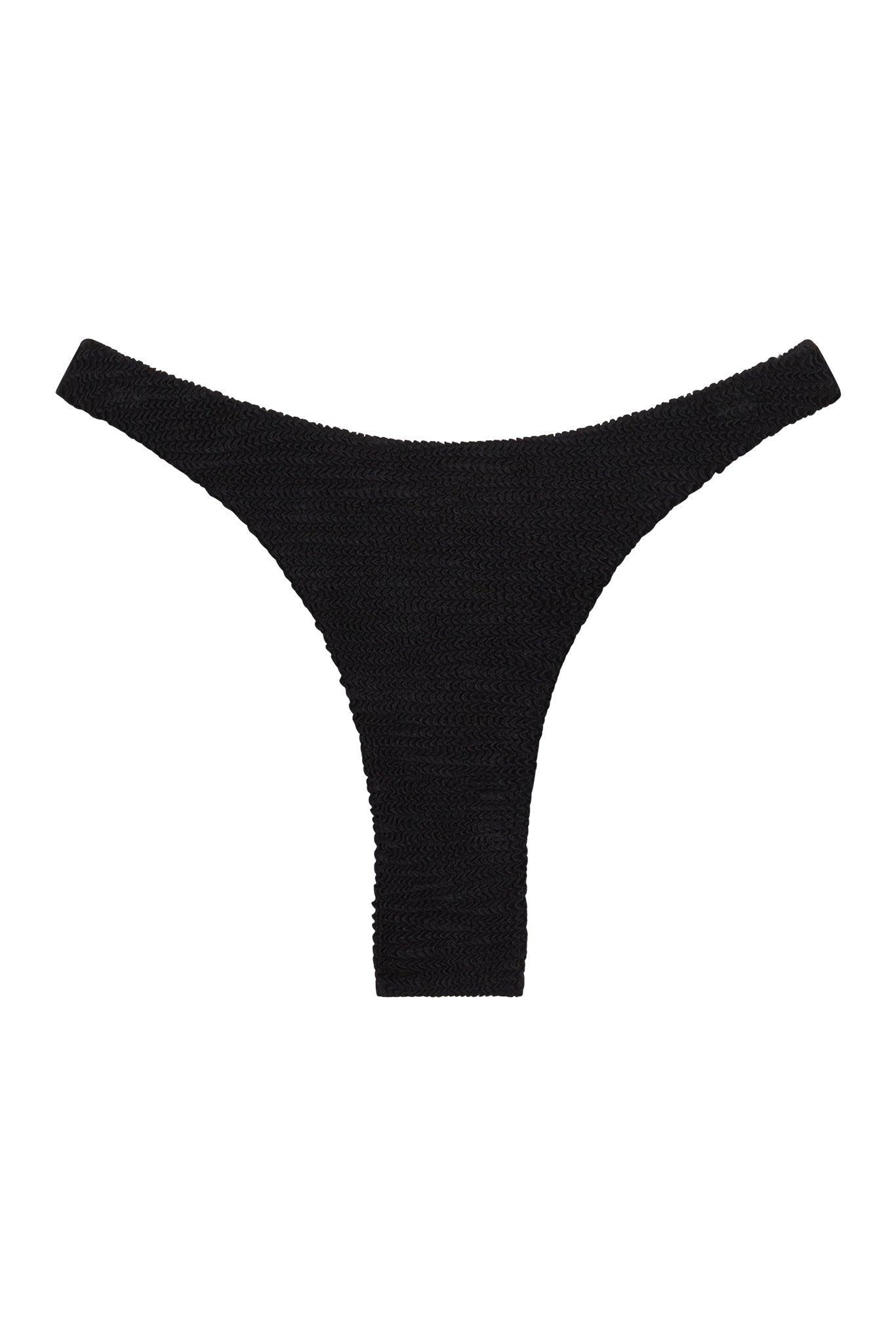 Maui Top - Black Crinkle Product Image