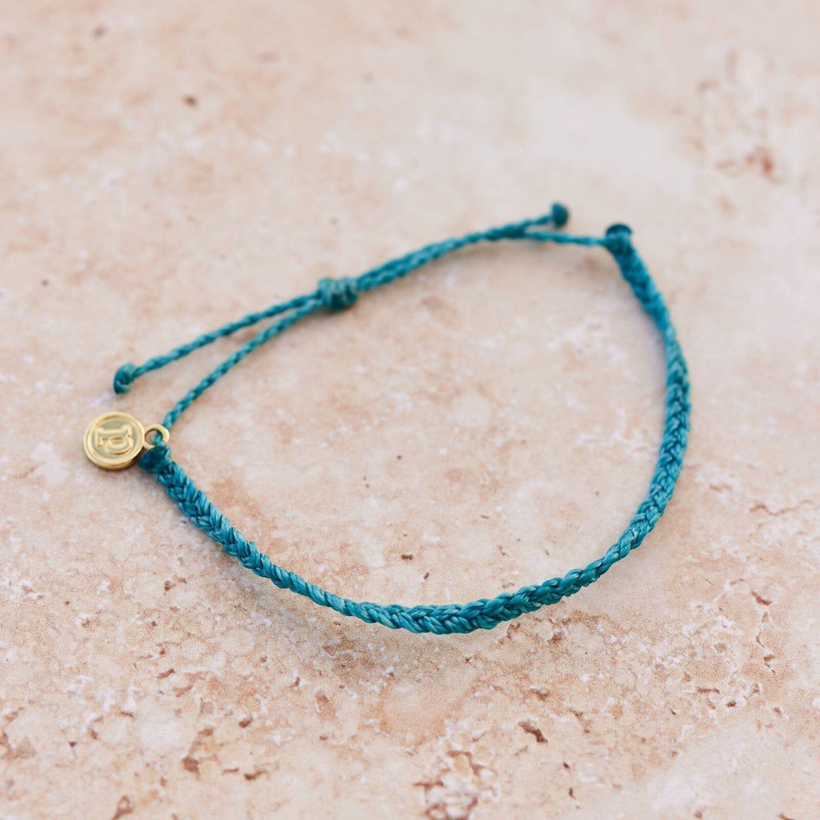 Solid Mini Braided Bracelet Male Product Image