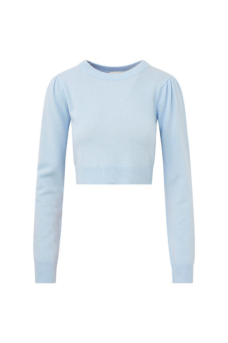 Lune Cashmere Crop Pullover Product Image