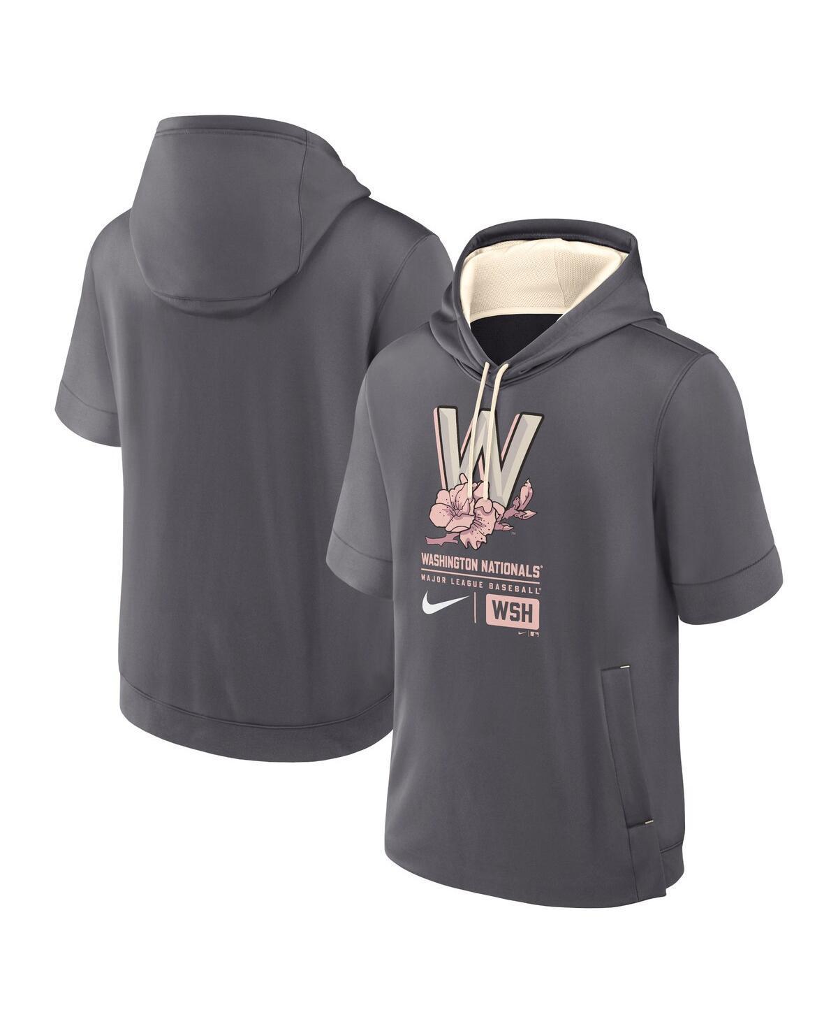 Men's Nike Black Chicago White Sox Tri Code Lockup Short Sleeve Pullover Hoodie, Size: 2XL Product Image