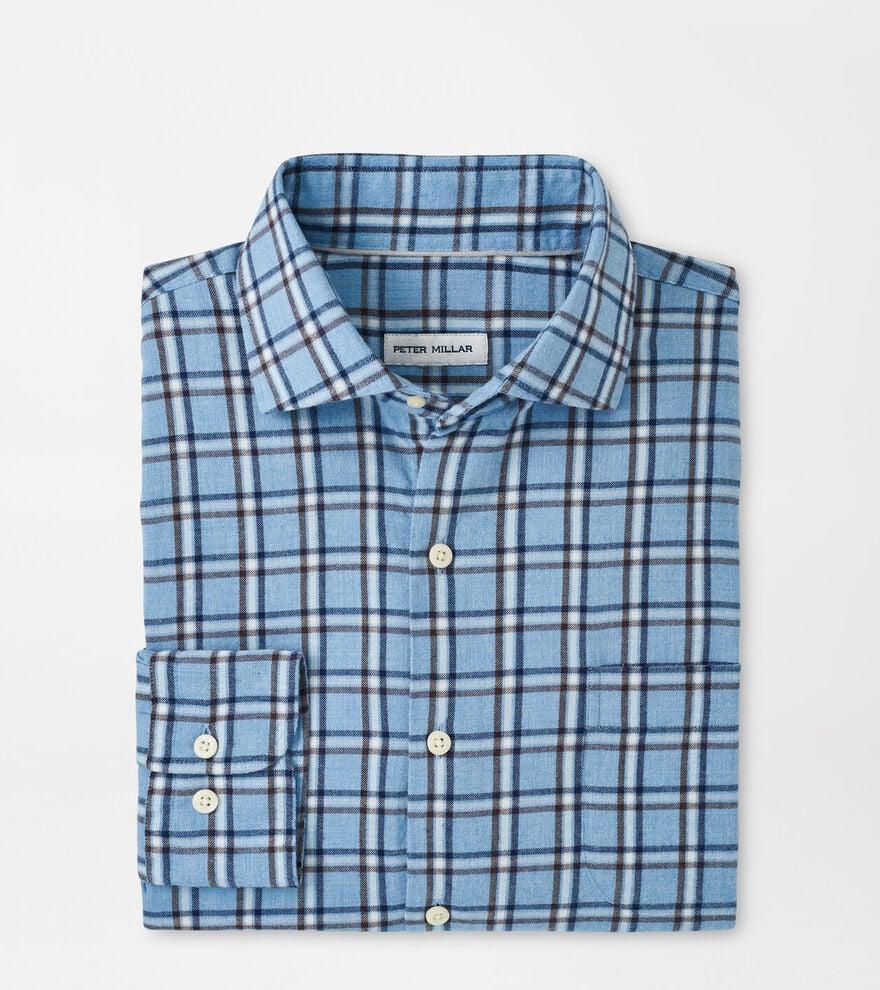 Men's Nelson Crown Flannel Check Sport Shirt Product Image