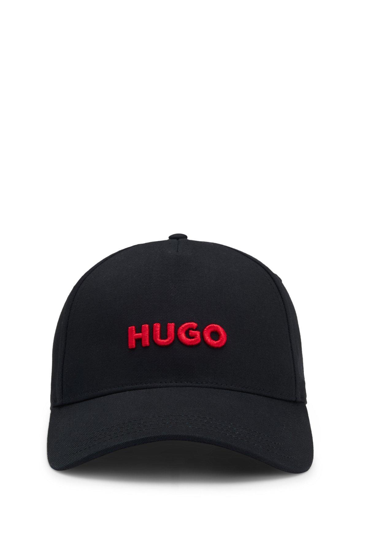 Cotton-twill cap with logo on front and visor Product Image