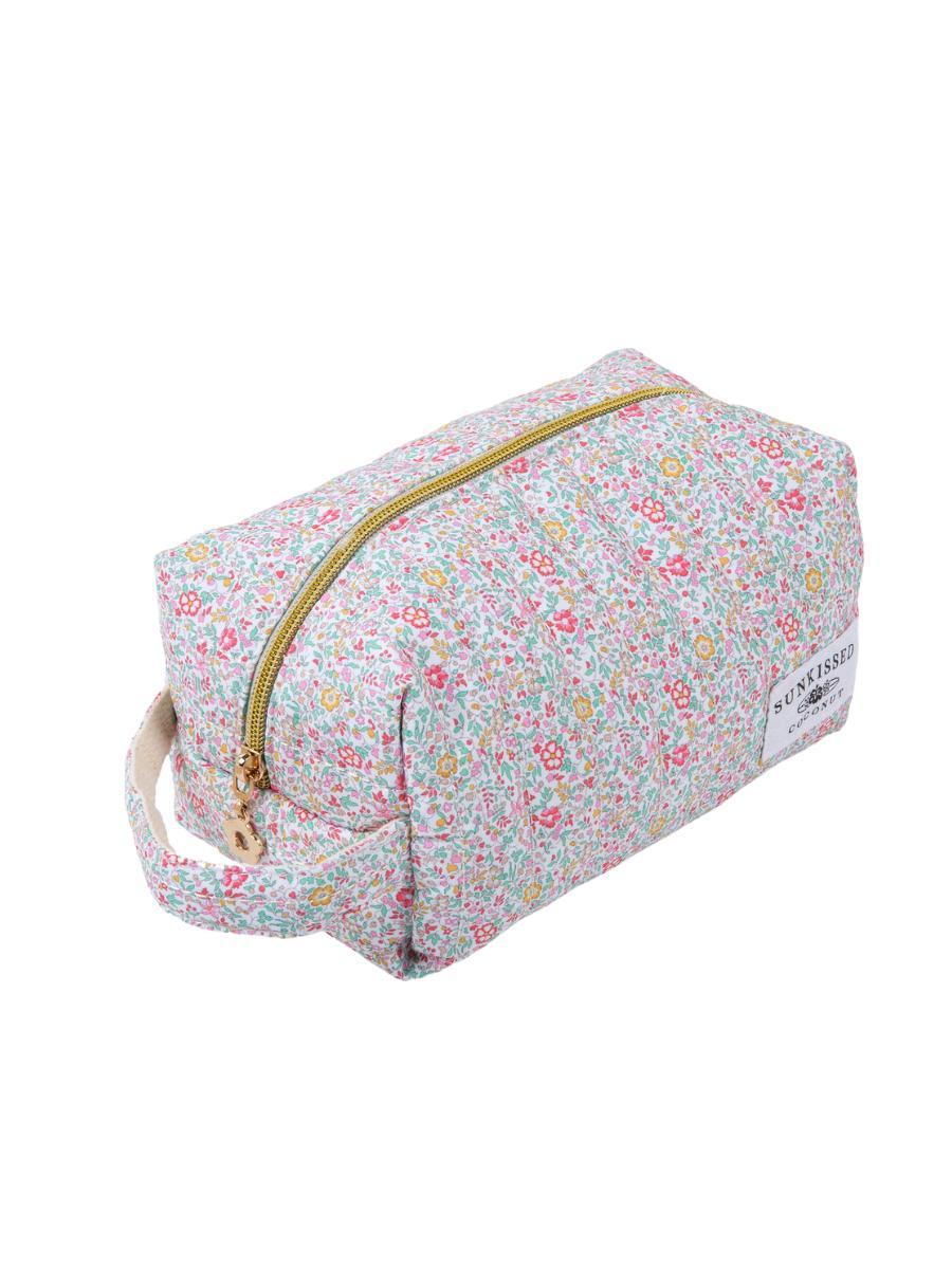 Medium Floral Day In The Park Handmade Handle Bag Girls Product Image