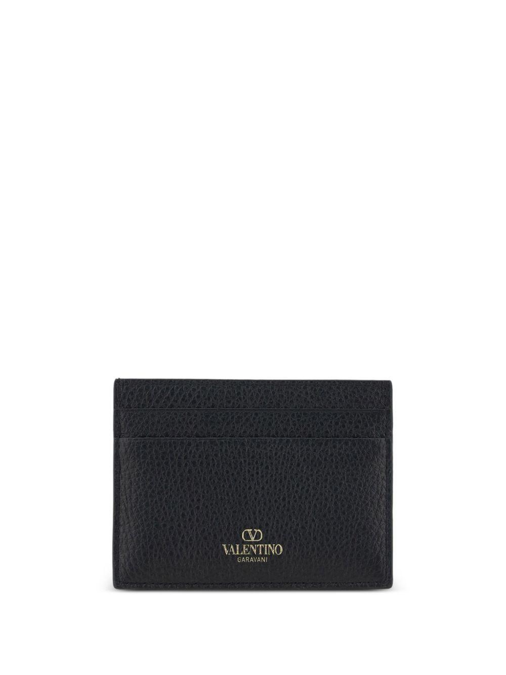 Rockstud gold-tone detail cardholder Product Image