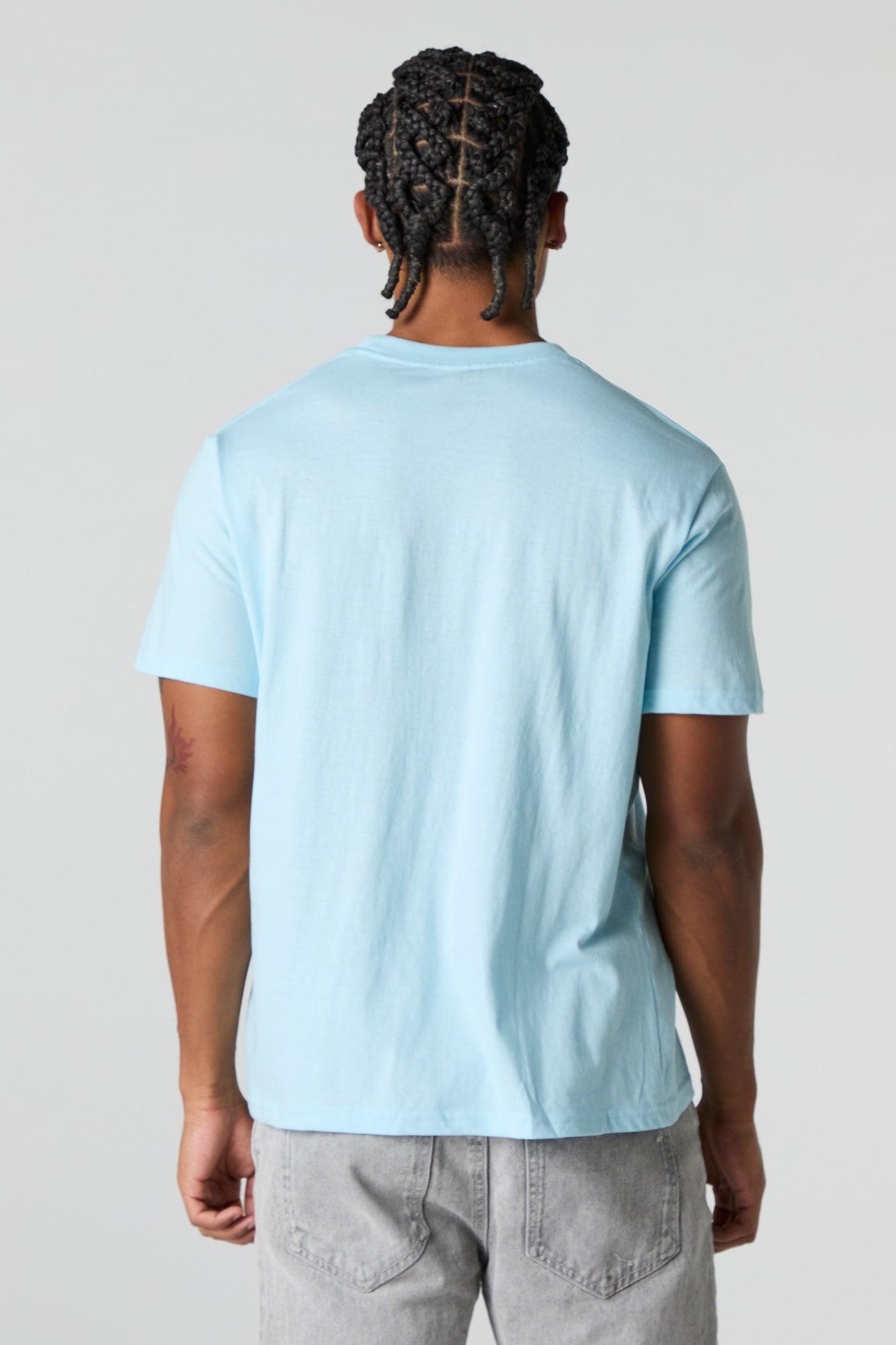 Solid Crewneck T-Shirt Male Product Image