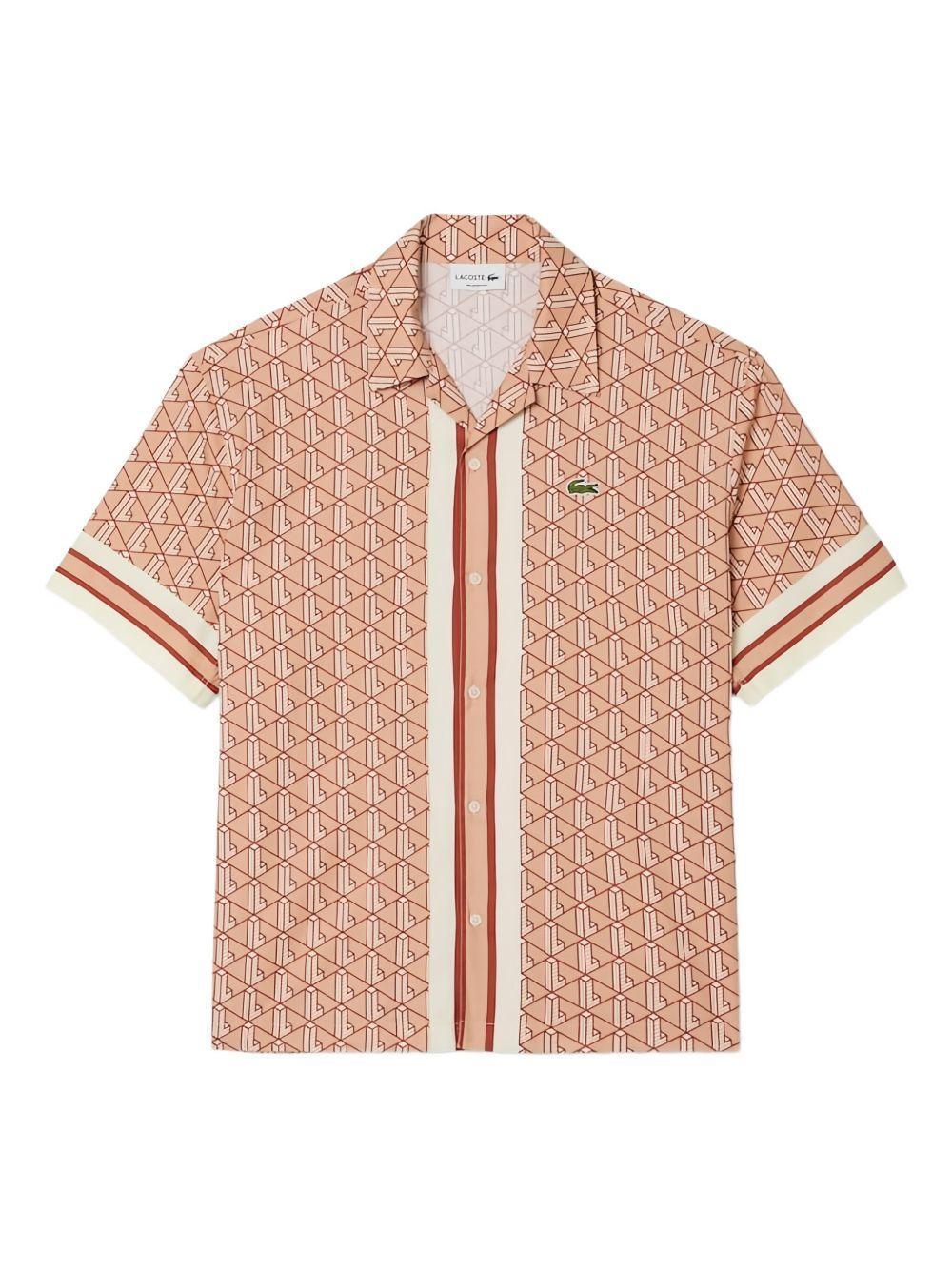 monogram-pattern shirt Product Image