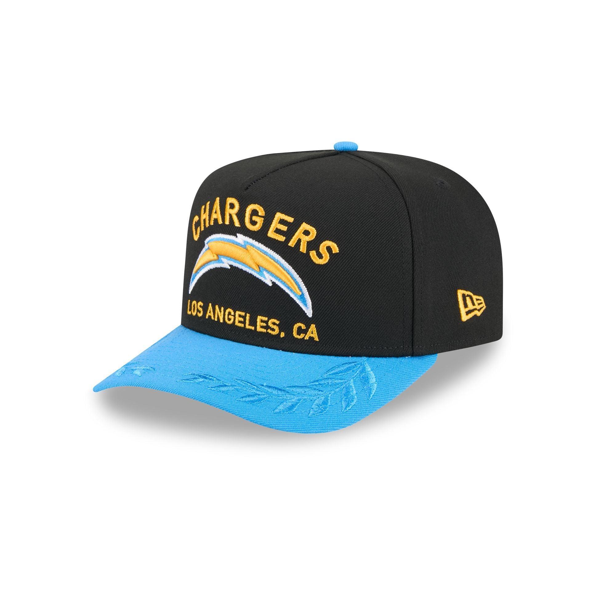 Los Angeles Chargers 2025 Draft 9FIFTY A-Frame Snapback Hat Male Product Image