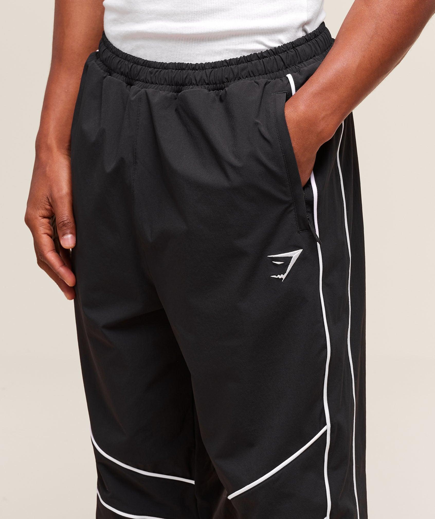 Retro Crinkle Track Pants Product Image