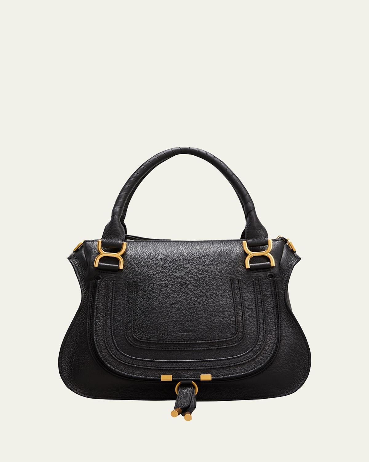 Chloe Marcie Medium Leather Satchel Product Image