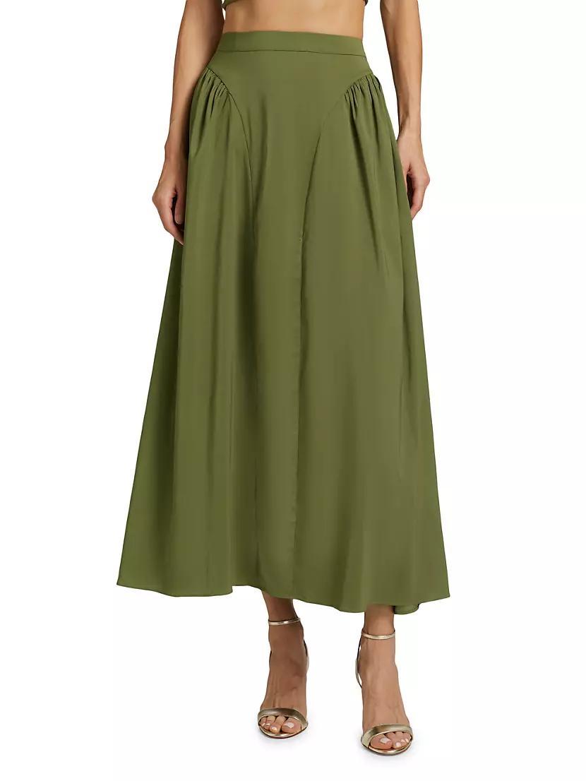 Seraphine Satin Maxi Skirt Product Image