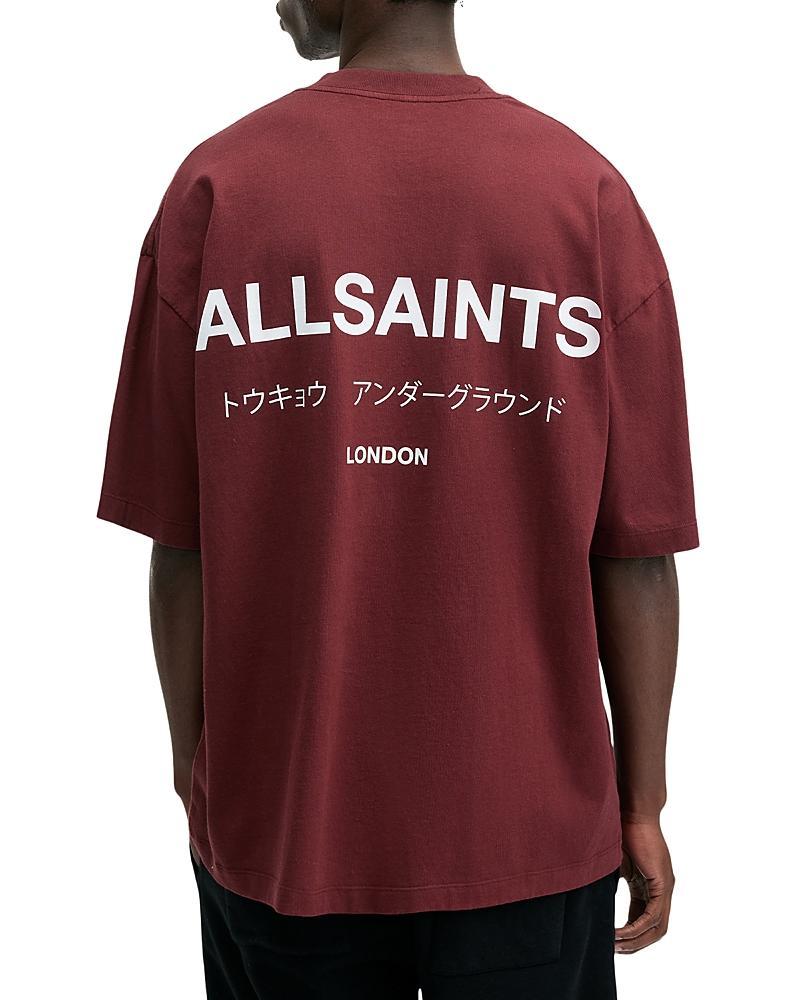 Allsaints Underground Organic Cotton Logo Graphic Tee Product Image