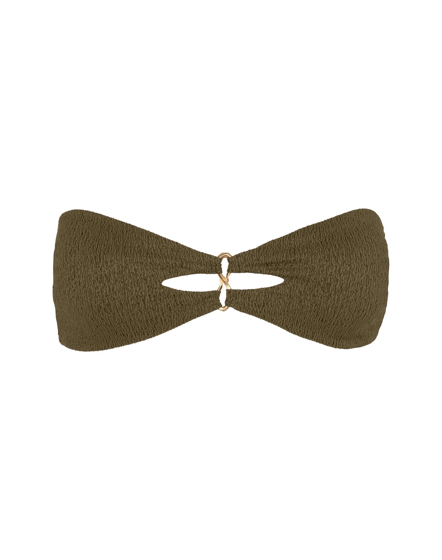 Firenze Solaro Bandeau Top - Evergreen Product Image