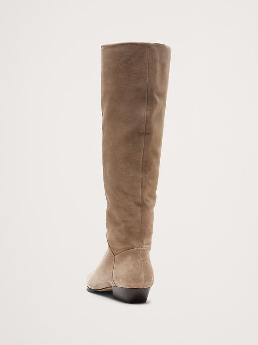 Italian Leather Knee-High Boot Product Image