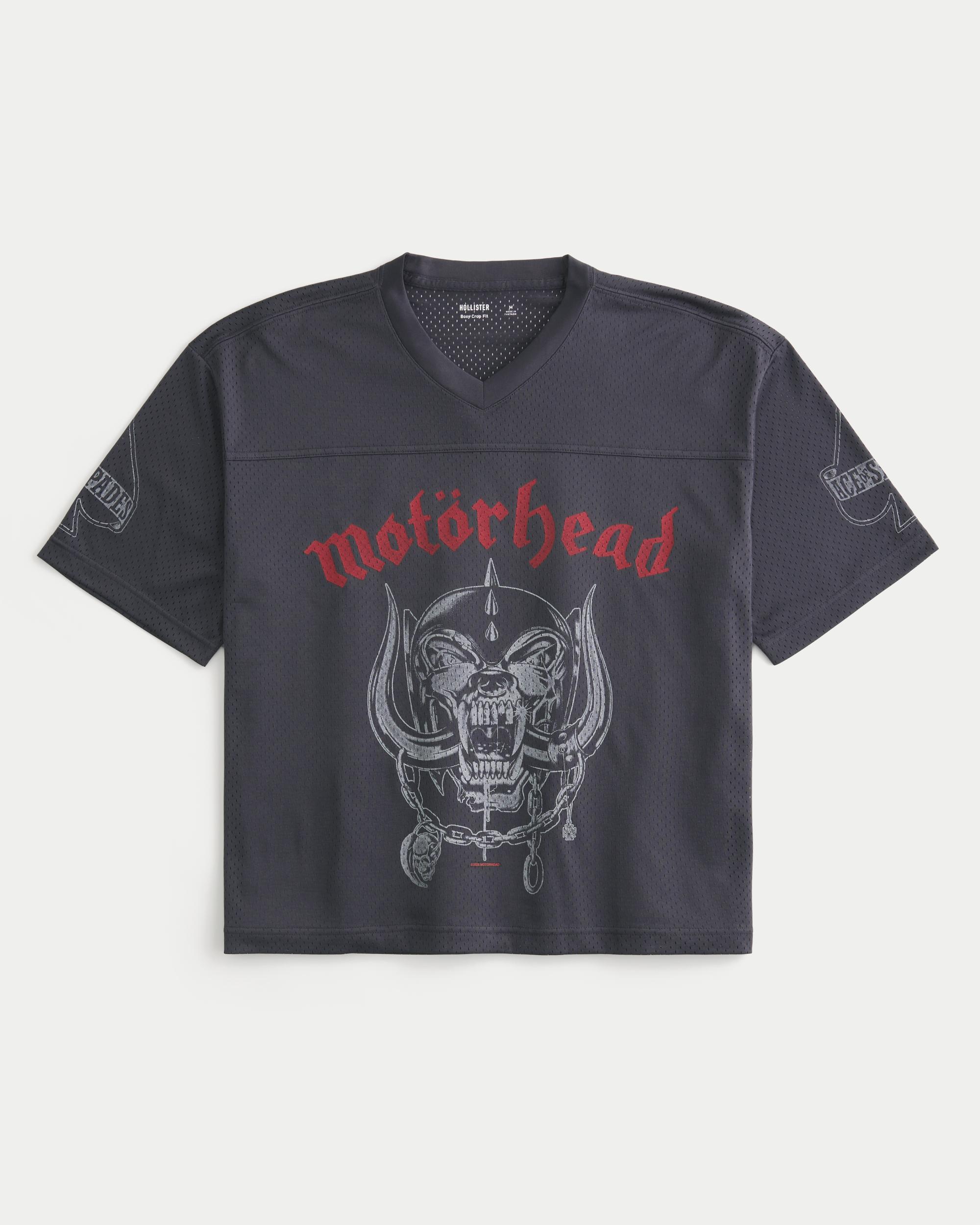 Boxy Crop Motörhead Graphic Jersey Product Image