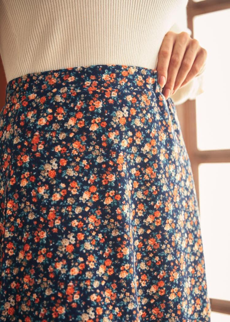 Excellence Attained Knit Midi Skirt Product Image