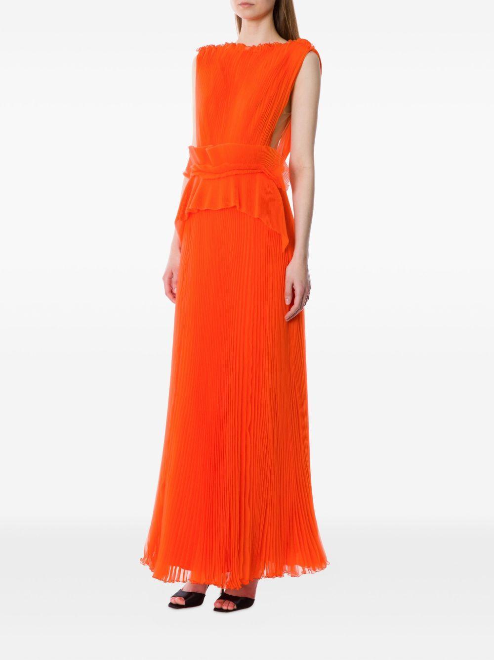 plissé maxi dress Product Image