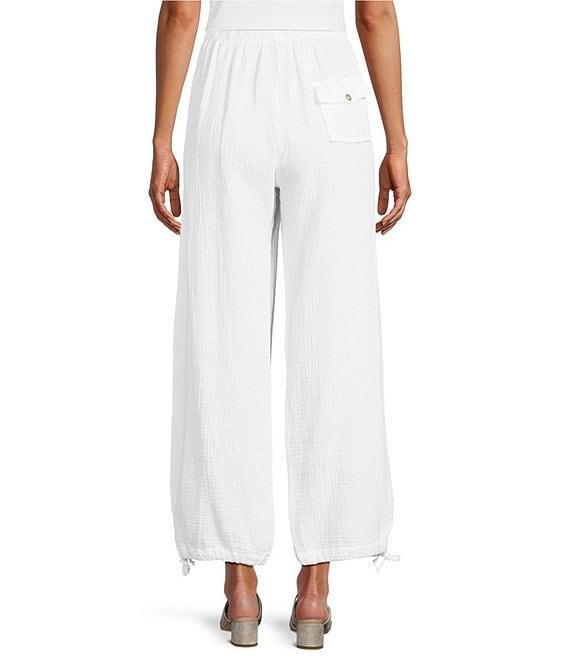 Bryn Walker Sasha Cotton Gauze Drawstring Pants Product Image