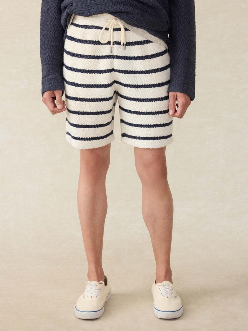 Whitewater Sweatshort - Boothbay Stripe Product Image