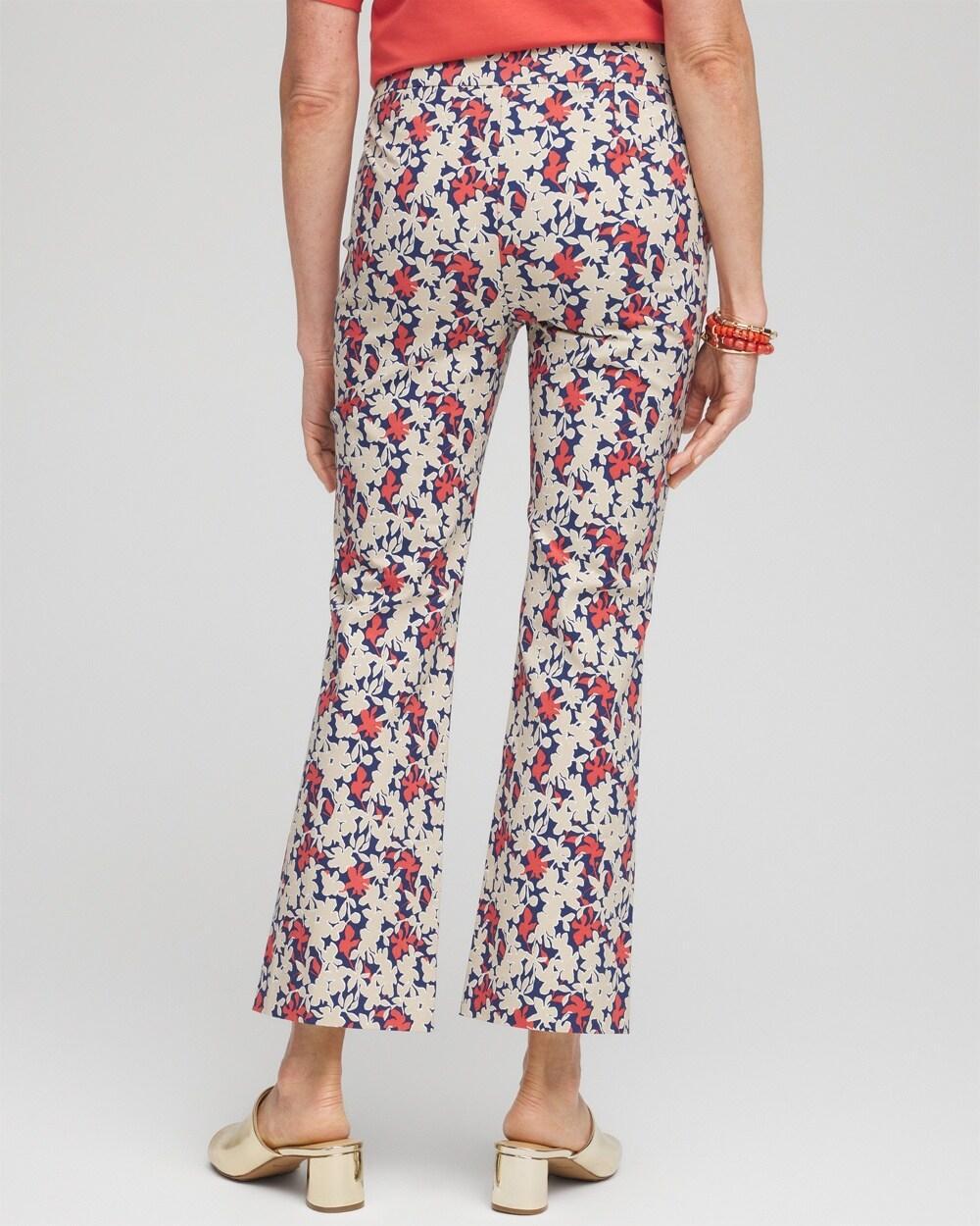 Juliet Floral Kick Flare Pants Product Image