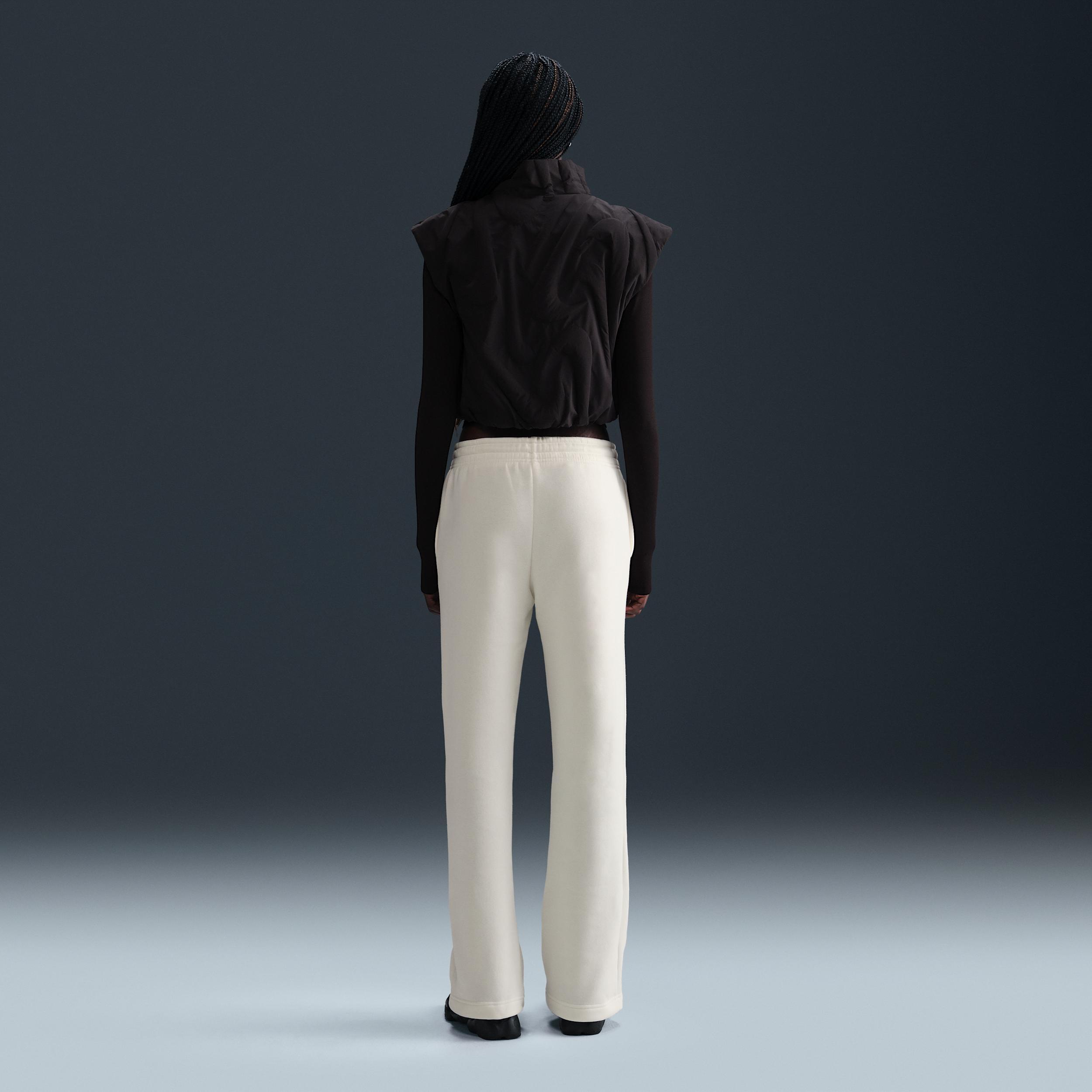 Women's Nike Sportswear Phoenix Fleece Mid-Rise Open-Hem Pants Product Image