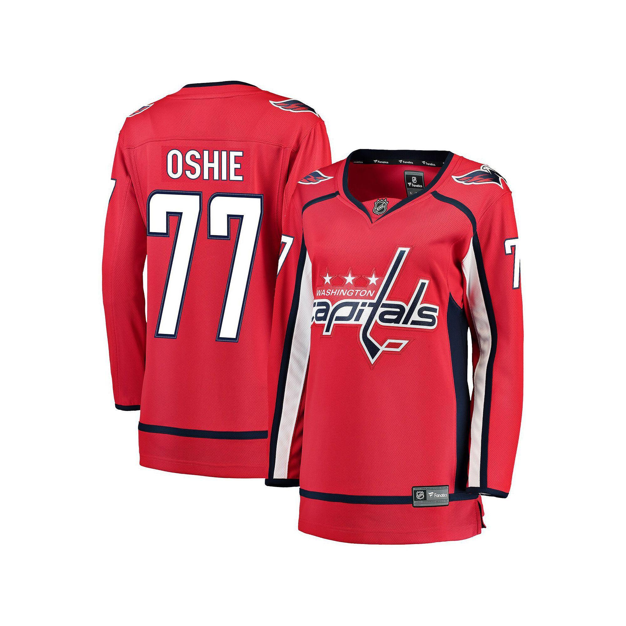 Womens Fanatics Branded TJ Oshie Washington Capitals Breakaway Player Jersey Product Image