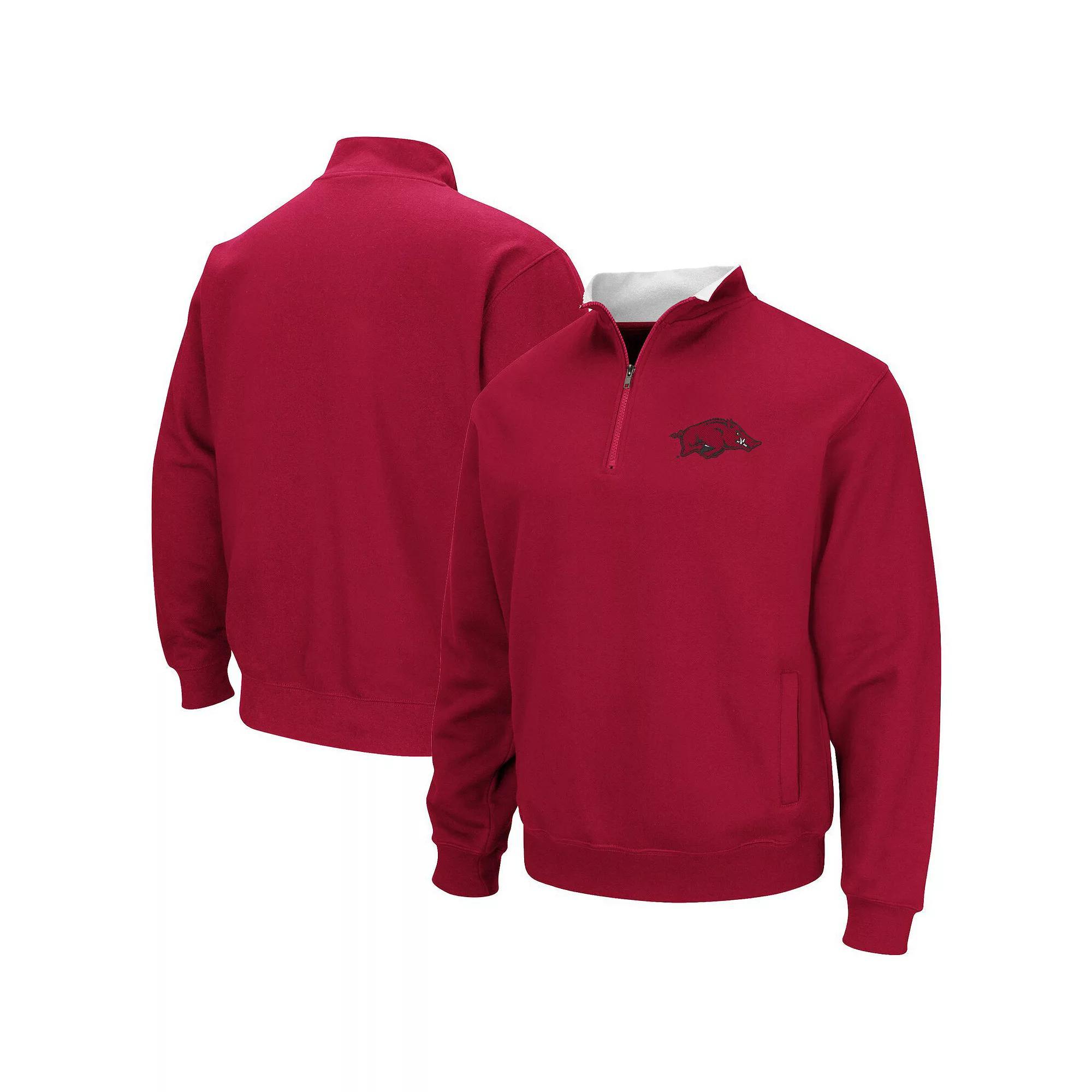 Men's Colosseum Green Baylor Bears Tortugas Quarter-Zip Sweatshirt, Size: 2XL, Bay Green Product Image