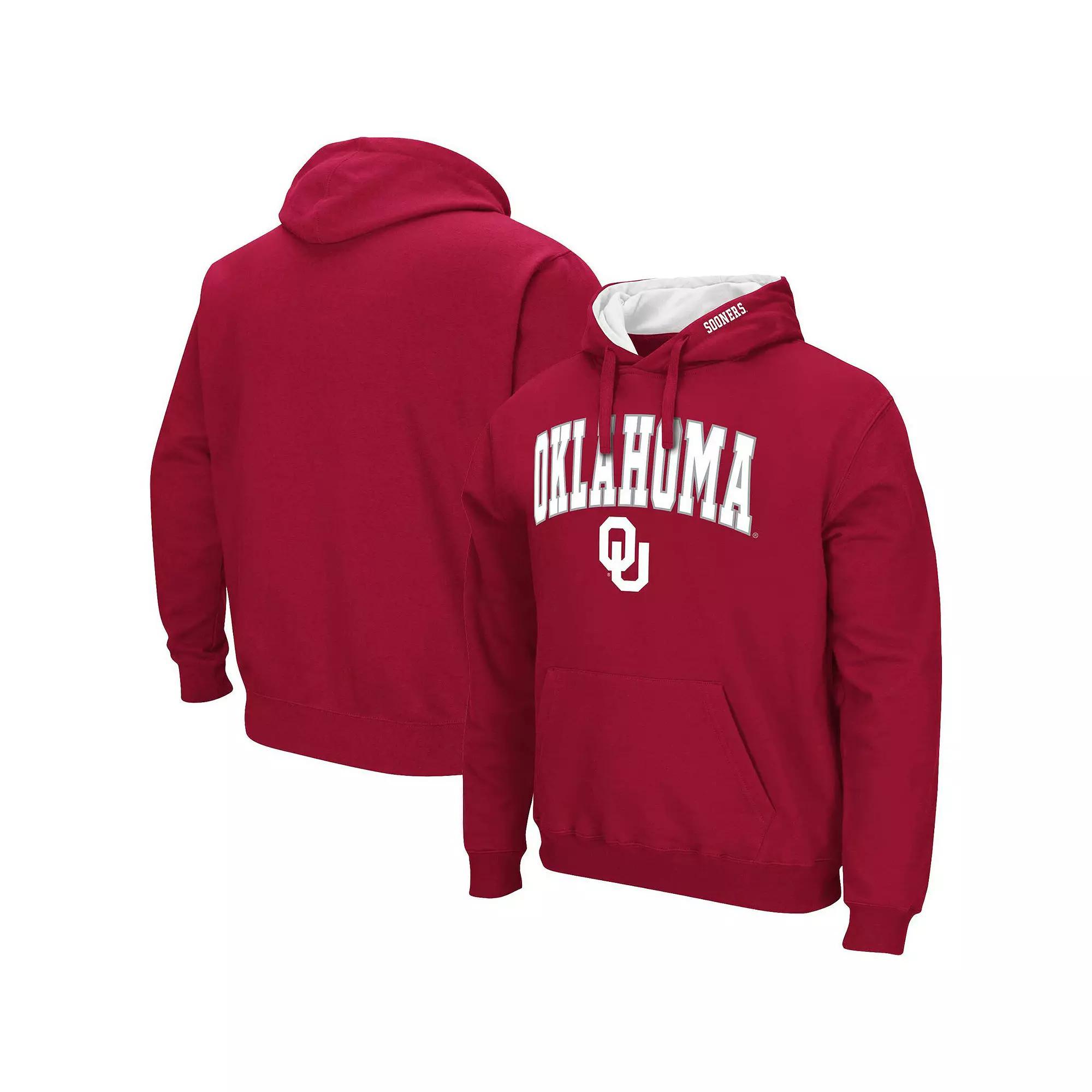 Men's Colosseum Black Kentucky Wildcats Arch & Logo 3.0 Pullover Hoodie, Size: Medium Product Image